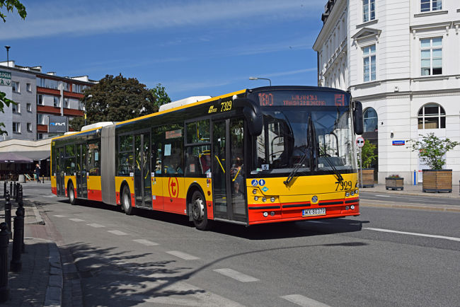 LNG autobus v Polsku.